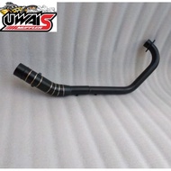 Berr exhaust pipe stainless brixton 150 GPX Legend 150 BIG elbow pipe brixton pinoy 125 / pinoy 150 