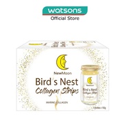 NEW MOON Bird Nest Collagen Strips (Marine Collagen) 150G X 6S