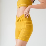 BKKFit Apparel : Balance V Cut Bike Shorts กางเกงขาสั้นเอว V Cut รุ่น Balance