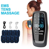 สิบส่งข้อความ EMS 9โหมด30ระดับชีพจรกล้ามเนื้อ Electrostimulator เมริเดียนการรักษาด้วยการฝังเข็มที่นวดลดความอ้วนกล้ามเนื้อของร่างกายผ่อนคลาย