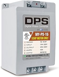 DPS 15HP MY-PS-15 Used for 10HP(7.5kW) 30A Motor, Single to 3 Phase Converter, 1 Must Be Used for 1 