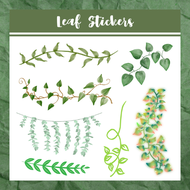 Cactus Sticker / stiker kaktus / stiker monstera / stiker daun / stiker sukulen / stiker jurnal / stiker scrapbook