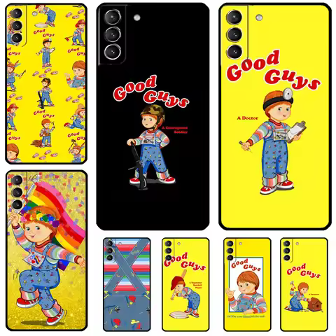 Good Guys Child Play Chucky Case For Samsung Galaxy S24 Ultra S23 Ultra S22 S21 S20 FE S8 S9 S10 Plu