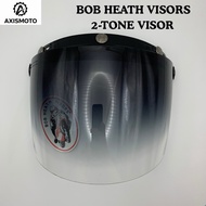 BOB HEATH VISOR (3 BUTTON) 2 TONE VISOR