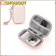 SHOUOUY Camera Storage , Anti-fall EVA Shell Travel Carrying Bag, Portable Cute Shockproof Plush Pad