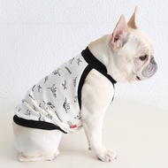 Petstyle Pet Clothes French Bulldog ins Style Halter Vest Fat Dog Clothes