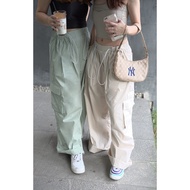 MEGHAN PANTS | Parachute cargo pants Y2K