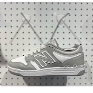 S.G NEW BALANCE 480d Last BB480LHI Versatile Gray White Leather Casual Shoes Retro Couple Men Women 