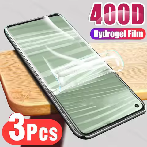 3Pcs Hydrogel Film For Realme GT Neo 2 3 3T Q3 Q3T Q5 Q5i Screen Protector Narzo 30 30A 50 50i 50A P