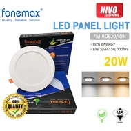 Fonemax Led Downlight  20W FM-RO620/ION LED Panel Light 7 Inch Lamp Round