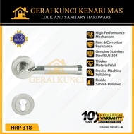 PALOMA HRP 318 Roses Stainless Steel Lever Door Handle