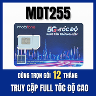[HOT] SIM 4G Mobifone MDT255 Tặng 3GB/Tháng Data Tốc Độ Cao Trọn Gói 1 năm Không Cần Nạp Tiền Chỉ Hỗ
