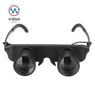 WITTEE Eyeglasses Binoculars, 3X Magnification 28mm Lens Opera Glasses Binoculars, Durable 3-in-1 Dr
