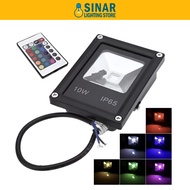Flood Light LED IP65 RGB With Remote Control / 10w & 50w