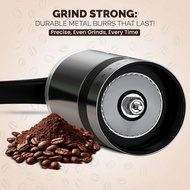 Manual Coffee Grinder - Conical Burr Grinder Espresso Coffee Grinders Hand Coffee Bean Grinder Adjus