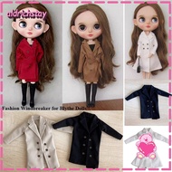 EXODUS Long-sleeved Tops Clothes, DIY Doll Accessories Fashion Doll Windbreaker,  Casual Mini Doll J