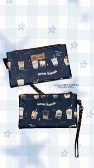 台灣品牌 Uma hana 防水長型零錢包