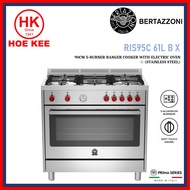 Bertazzoni Prima Standing Cooker with Electric Oven RIS95C61L (Stainless Steel)
