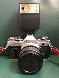 Canon AE-1 &amp;鏡頭 50mm 1:1.8 Film camera 菲林相機