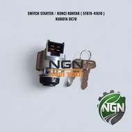 STARTER SWITCH KUBOTA DC70 CONTACT KEY/