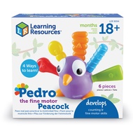 Learning Resources Pedro the Fine Motor Peacock “เพโดร” นกยูงผู้ฝึกกล้ามเนื้อมัดเล็ก ของเล่นเด็ก 18