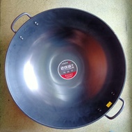 High Quality Extra Thick Traditional Cast Iron Wok / Kuali Besi / 特厚老铁锅 (32cm - 60cm)