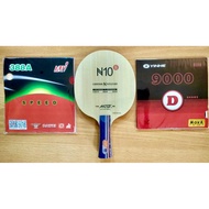 Yinhe N10s 388A Speed 9000D Table Tennis Setup