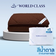 World Class | ผ้าห่มสายการบิน Business Class | ผ้าห่มกันไรฝุ่น Peach Skin นุ่มเหมือนลูกพีช | Down Ge