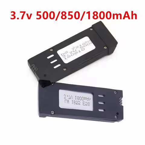 Original Drone Battery for E58 JY019 S168 RC Quadcopter Spare Parts 3.7V 500mAH 850mah 1800mah Lipo 