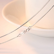 PT950 Platinum Necklace Women 18k White Gold Necklace Women Platinum Clavicle Chain Platinum Fine Cl