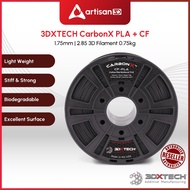 3DXTECH CarbonX PLA+CF Filament | 1.75mm | 750g | Recycled CF reinforced 3D | Light Weight | Bambu L
