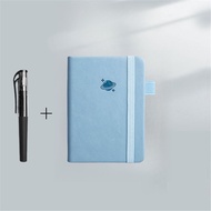 【free 1pcs Pen】A6/A7 Pocket Notebook Small Notebook 96 Page Mini Notebook Students Diary Stationery