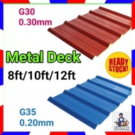 (Ready stock)Metal Deck/Kilang Zink G30 dan G35 (MD)