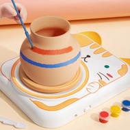 Kids Pottery Wheel Kit Tutorial Tutorial Animal Face Pottery Wheel Craft Tools  Cable for Handcraft 