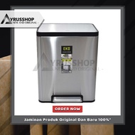 Premium Pedal Trash Can Stainless SLV FPP 20L / Dustbin Modern / Trash Bin / EKO / Europe