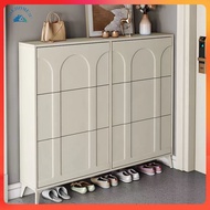 Cream Style Shoe Cabinet Multi-Layer Large Capacity Shoe Rack shoe kabinet Kotak kasut 鞋櫃