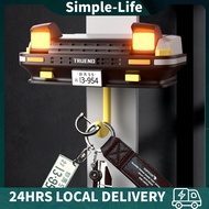 Car Open Headlight Key Holder, Light Initial Wall Mount Keychain Holder, Practical Sturdy Key Hanger