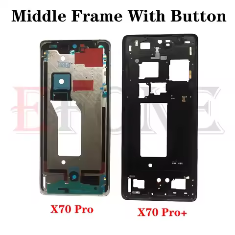 For Vivo X70 Pro X70 Pro+ Plus Middle Frame Housing LCD Front Frame Bezel Plate Cover