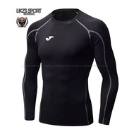LIKZS X Jo-maXX Baselayer Men's Sports Stretch TechFit Training Long Sleeve Tee Quick-Drying Compres