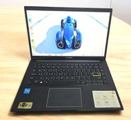 โน๊ตบุค ASUS VIVOBOOK 14 เครื่องบางสวยใช้งานลื่น Corei3-1115G4 แบตดี(มือสอง)
