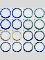 ceramic bezel Gmt watch bezel, diving bezel suitable for 40mm case, 38 * 30.5mm high-quality bezel
