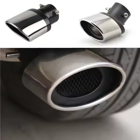 Universal Car Exhaust Pipe Muffler Tail Pipe Car Accessories for Subaru XV Forester Outback Legacy I