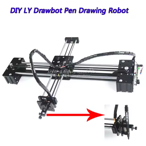 DIY LY Drawbot Pen Drawing Robot Machine Lettering Corexy XY-plotter for Drawing Writing EBB Drawbot