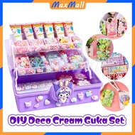 826 PCS DIY Keychain Set Stimulate Children's Creativity DIY Set Diy Deco Cream Set DIY Birthday Gif