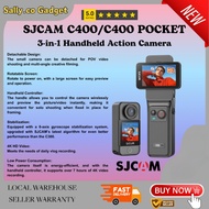 SJCAM C400/C400 Pocket 3-in-1 Handheld Action Camera 4K HD Gyro Stabilization 30M Waterproof 154° Wi