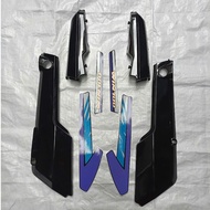 Win100 car fairing, honda win 100 black side cover, model 96, rain stamp