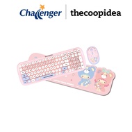 Thecoopidea Little Twin Stars Sanrio TAPPY+ Wireless Keyboar