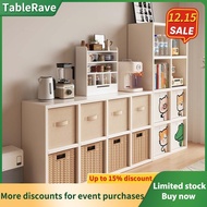 Grid cabinet, freely combinable bookshelf, floor-standing shelf, wall-mounted storage unit for livin