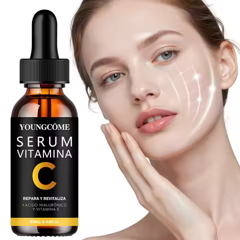 YOUNGCOME Vitamin A Serum + Hyaluronic Acid & Vitamin E, Facial Brighten Skin & Boost Radiance Essen