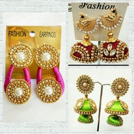 B39 - Silk Thread Fancy Earings